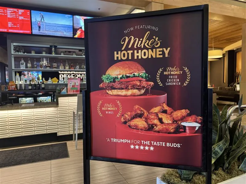 Mike&rsquo;s Hot Honey at Cinemark